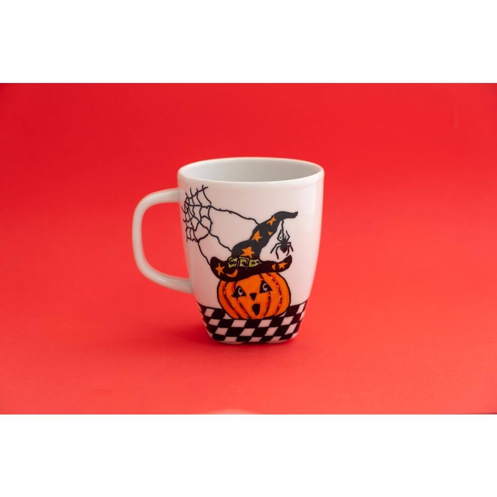 Halloween Porselen Kupa